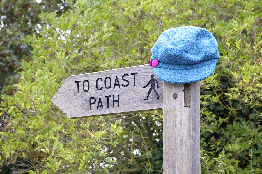 England Coast Path sign