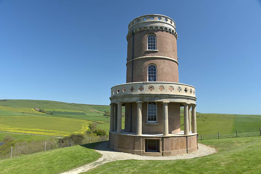 Clavell's Tower at Kimmeridge in Dorset - on the England Coast Path